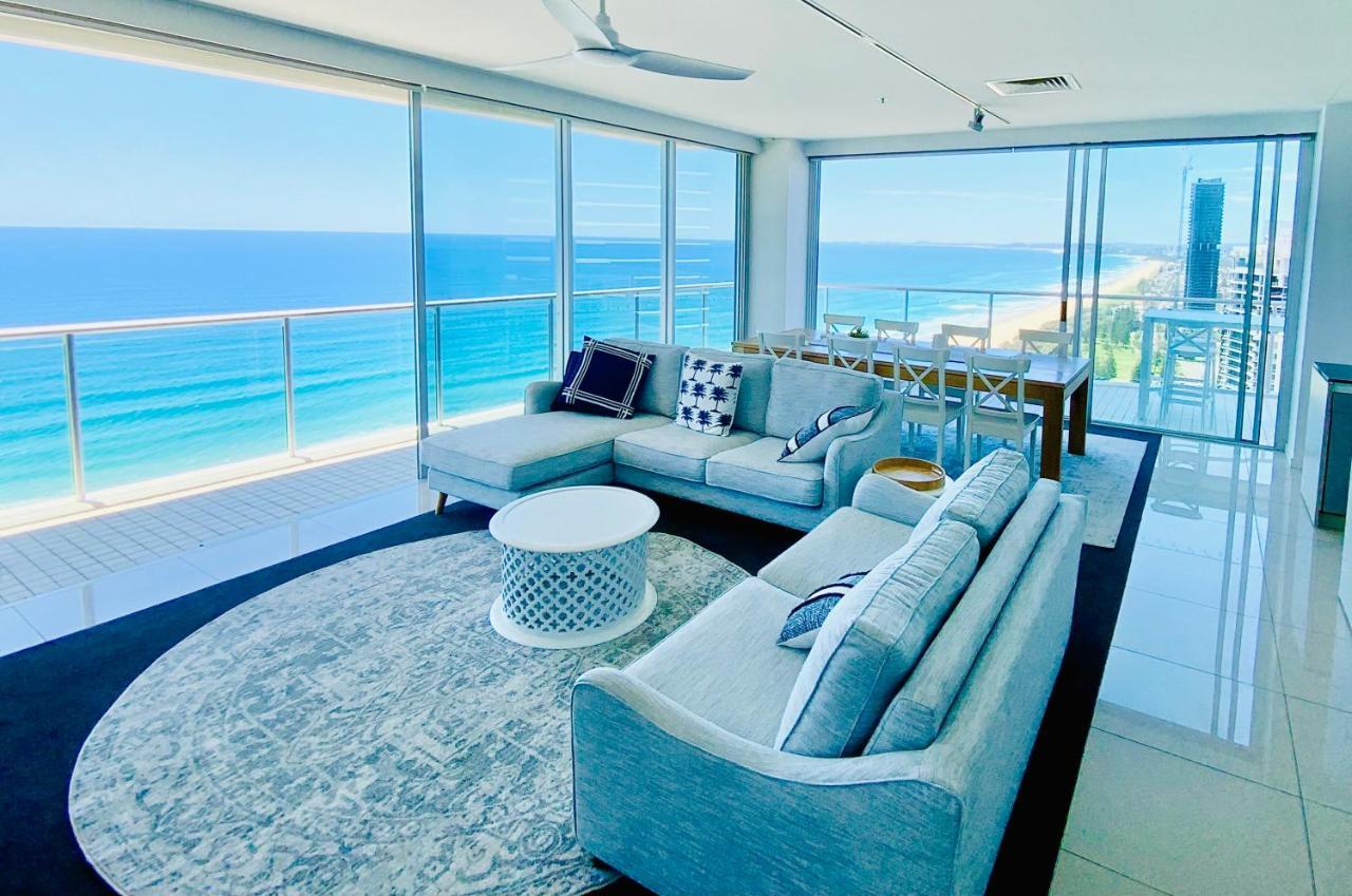 Air On Broadbeach Beachfront 2Level Stunning Apartment With 180 Degree Views Gold Coast Bagian luar foto